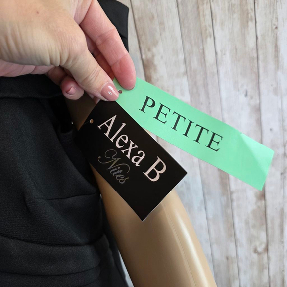 Alexa B Nites Women's Off Shoulder Side Slit Formal Dress Gown - Picture 5 of 11